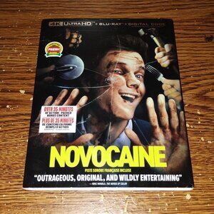Novocaine (4K Ultra HD, 2025, Canadian) w/ slipcover